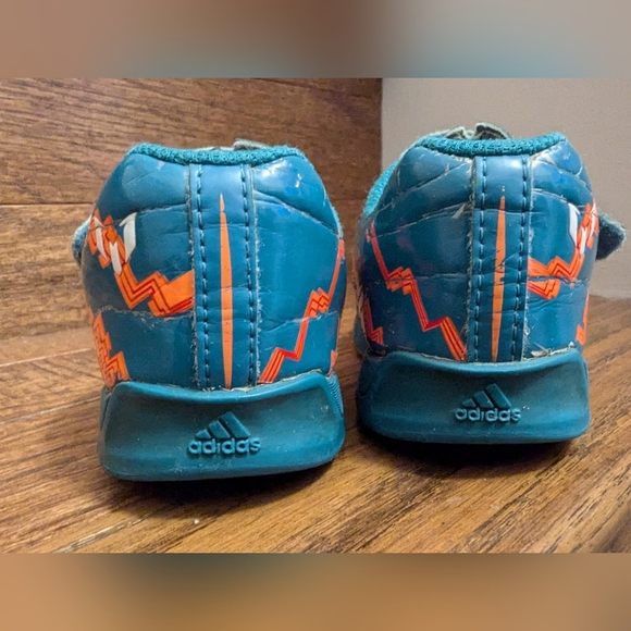 Adidas Boys Messi EL Performance ortholite Velcro Shoes toddler 7 - Picture 4 of 10